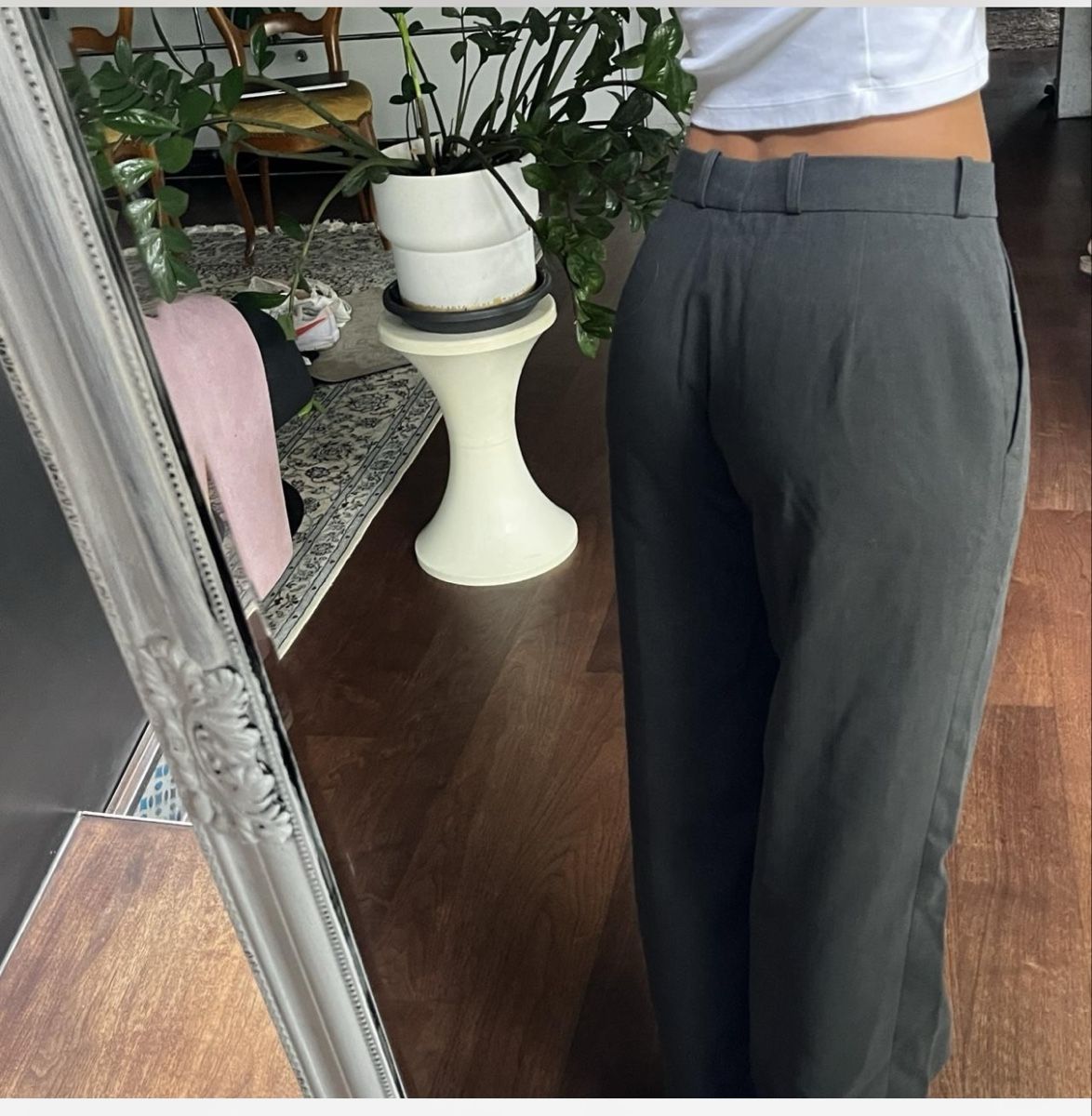 Pantaloni: Massgeschneiderte graue Anzugshose Grösse XS – Nuovo (secondo la descrizione) da Zürich venduto da lau_rhs6 2