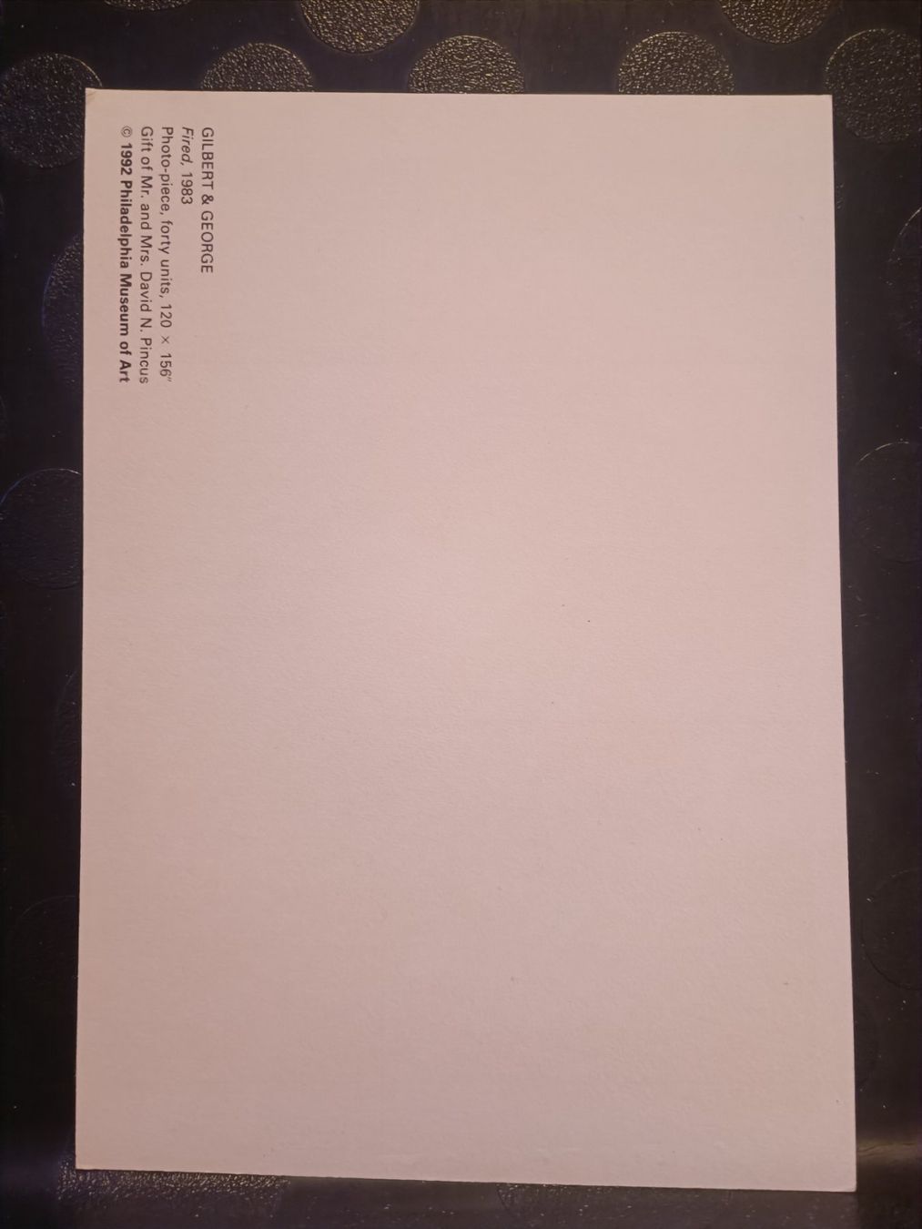 Grafica & Litografie: Gilbert & George - handsigniert – Usato da Menziken venduto da Artographs 1