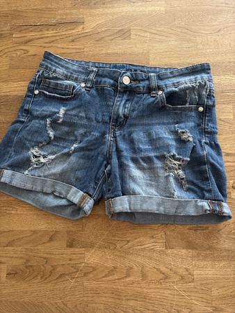Jeansshorts Damen blau Grösse S eher ein XS used look