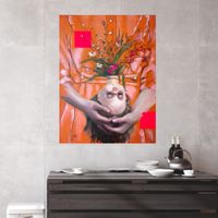 Gemälde ÖL auf Acryl mit Kohle 60x80 cm neu Unikat