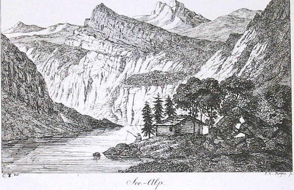 Seealpsee Kupferstich von Meyer (Gebraucht) in Rafz für CHF 48 – mit ...