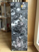 Abstraktes Acrylgemälde "Galaxy" 20x60cm Original