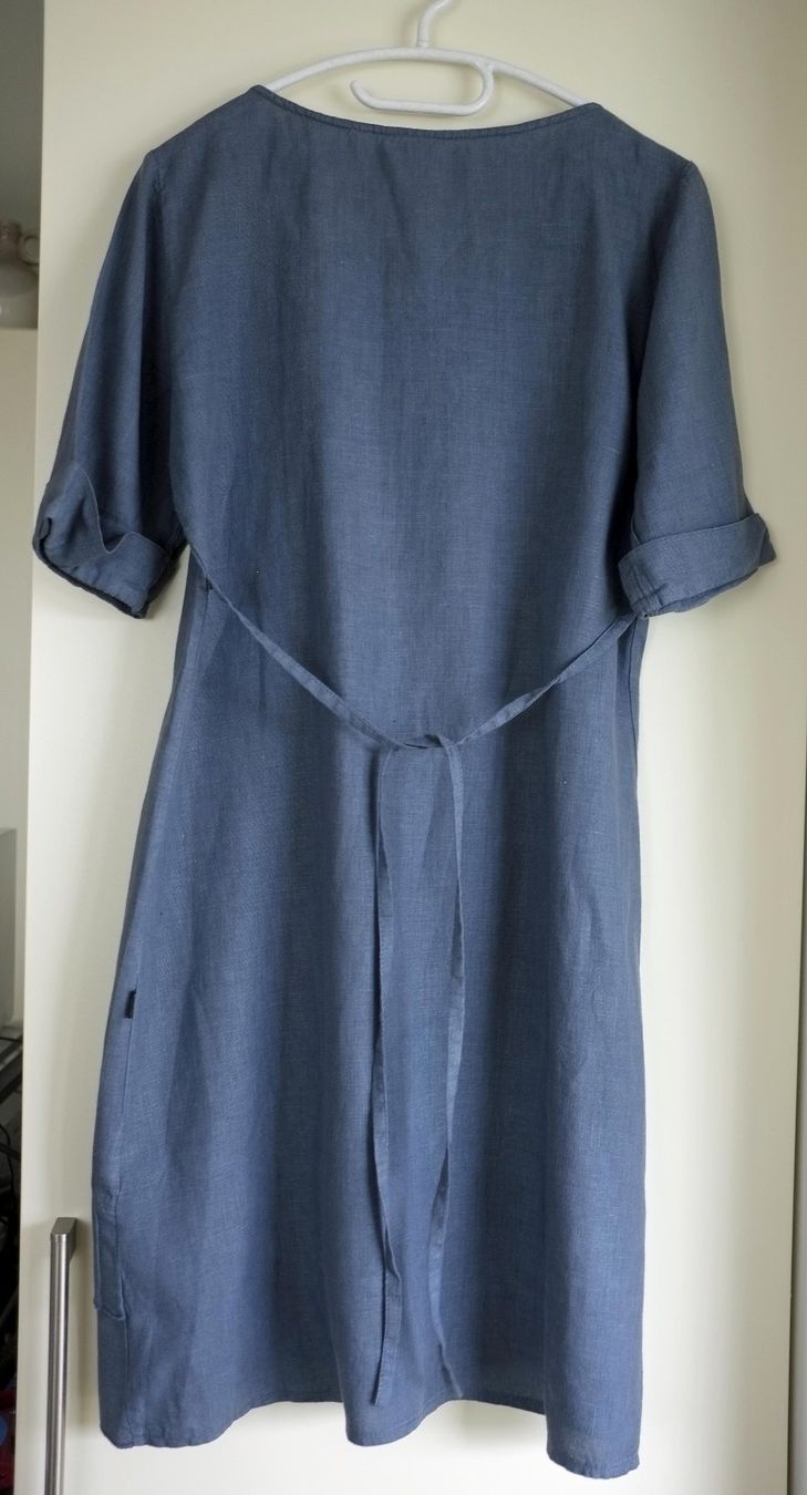 Colora Vestiti: Leinenkleid blau von Colora Grösse S – Usato da Cham venduto da paradora 2