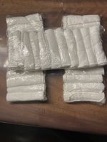 Waschtücher/kosmetiktücher 100% baumwolle. 3pack
