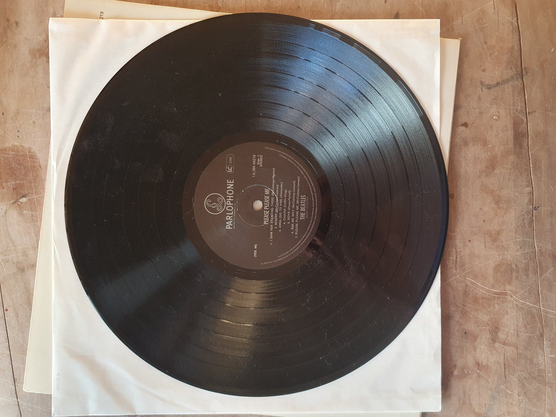 Vinyles: LP The Beatles Please Please Me – D'occasion à Zürich par loosebone 5