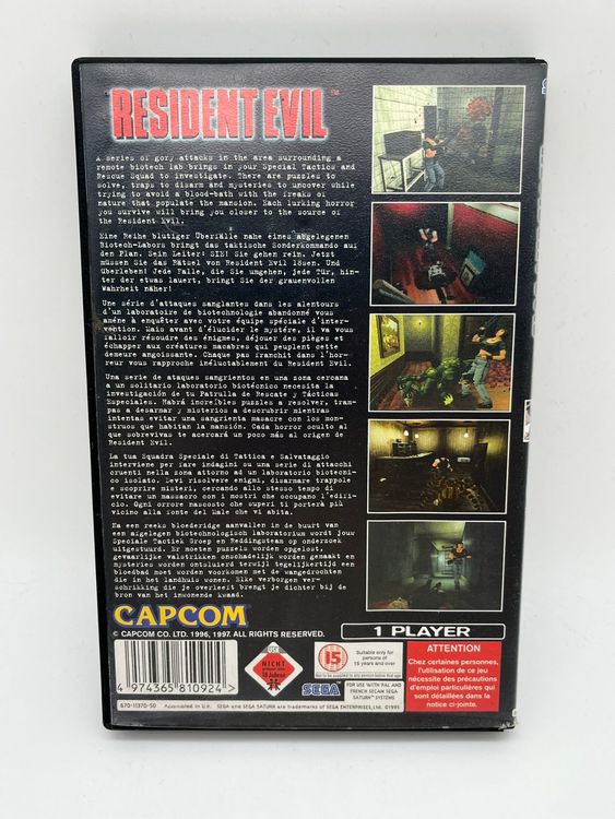 resident evil saturn Sega Saturn Retro OVP | Kaufen auf Ricardo