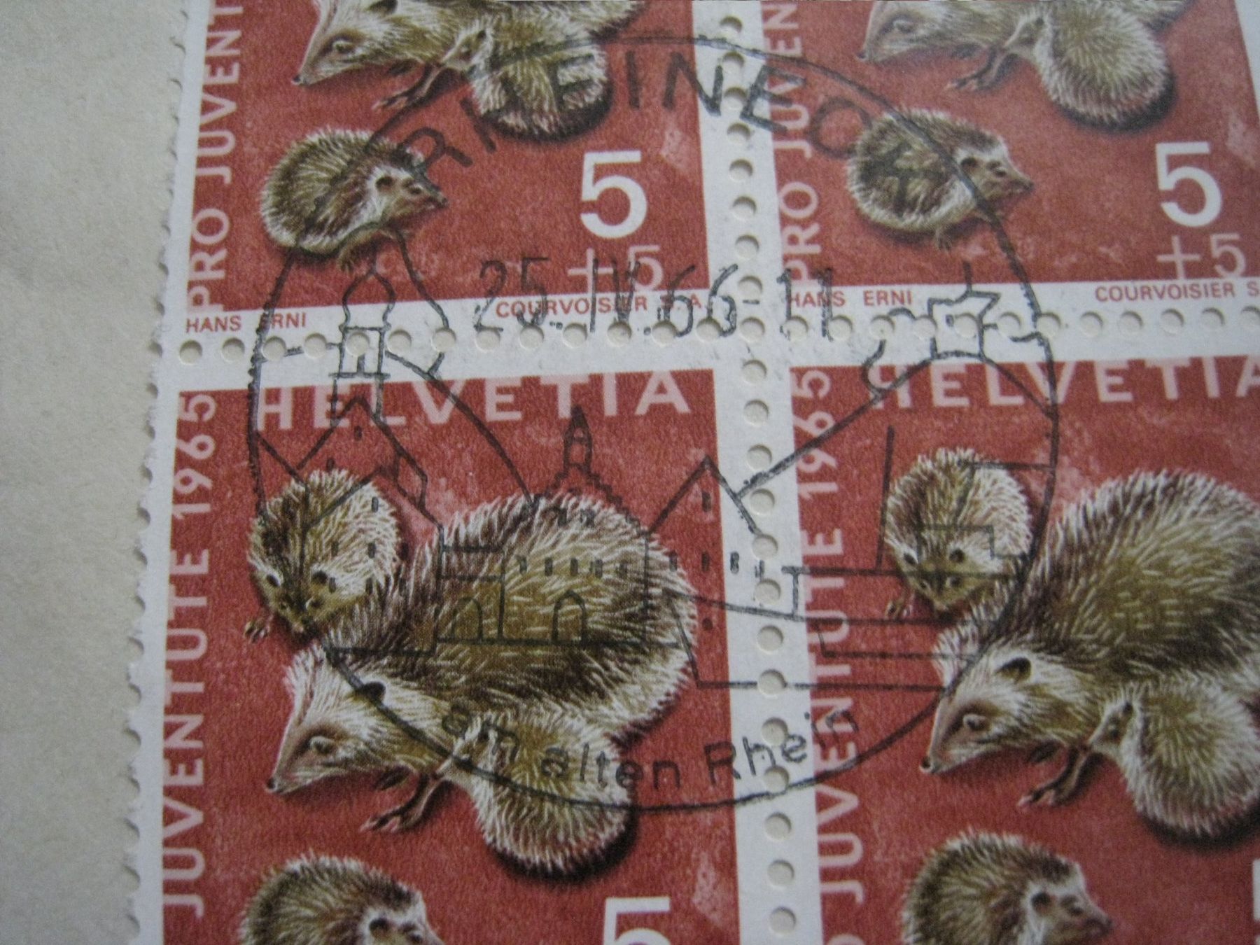 Tutti i francobolli: Reineck - Gersau  1966 – Usato da Aarwangen venduto da Pinsel7890 1