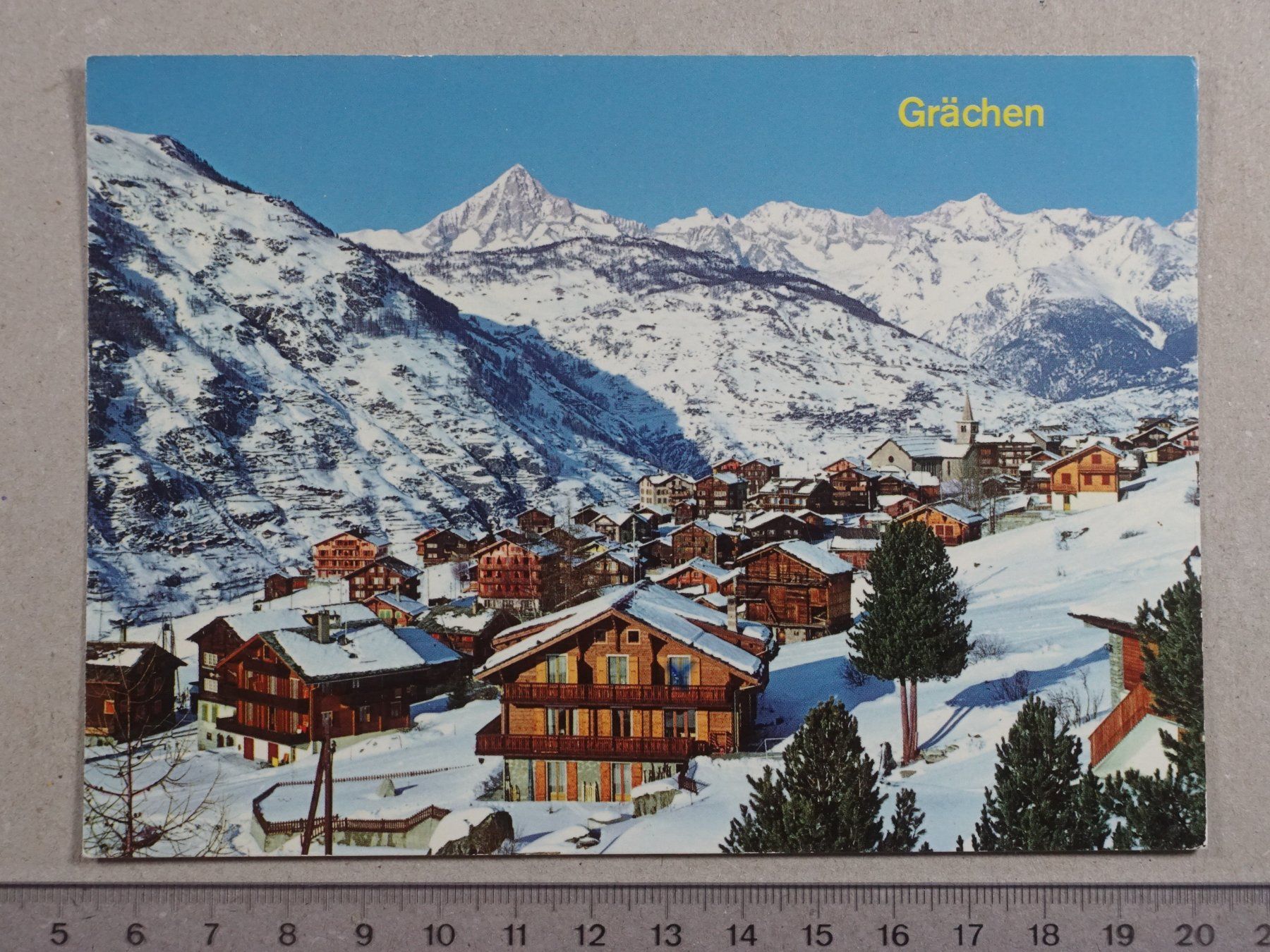 Cartes postales: Grächen – D'occasion à Lenzburg par fh1