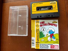 Die Schlümpfe Folge 5 vintage Kassette 1987 Karussell