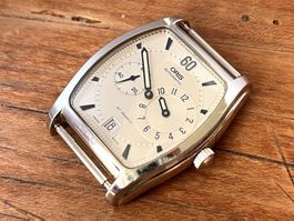 Oris Tonneau Hour dial complication, 7471, wie neu, mit Band
