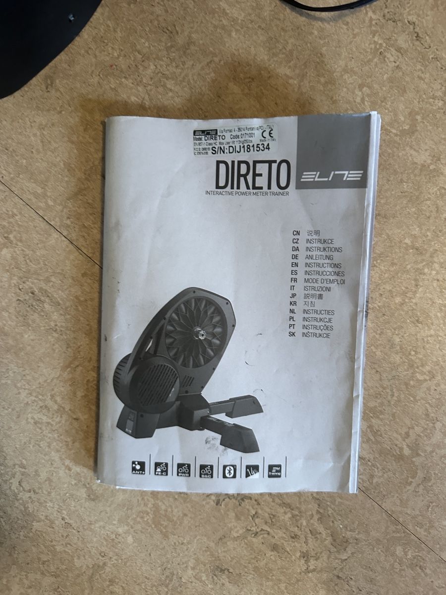 Hometrainer: Elite Direto Interactive Home Trainer – Gebraucht aus Oberägeri von pet_vx9r 2