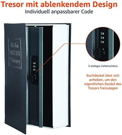 Lucchetti: Buch-Safe Kombinationsschloss – Nuovo e nell'imballaggio originale da Hundwil venduto da Equiply 5