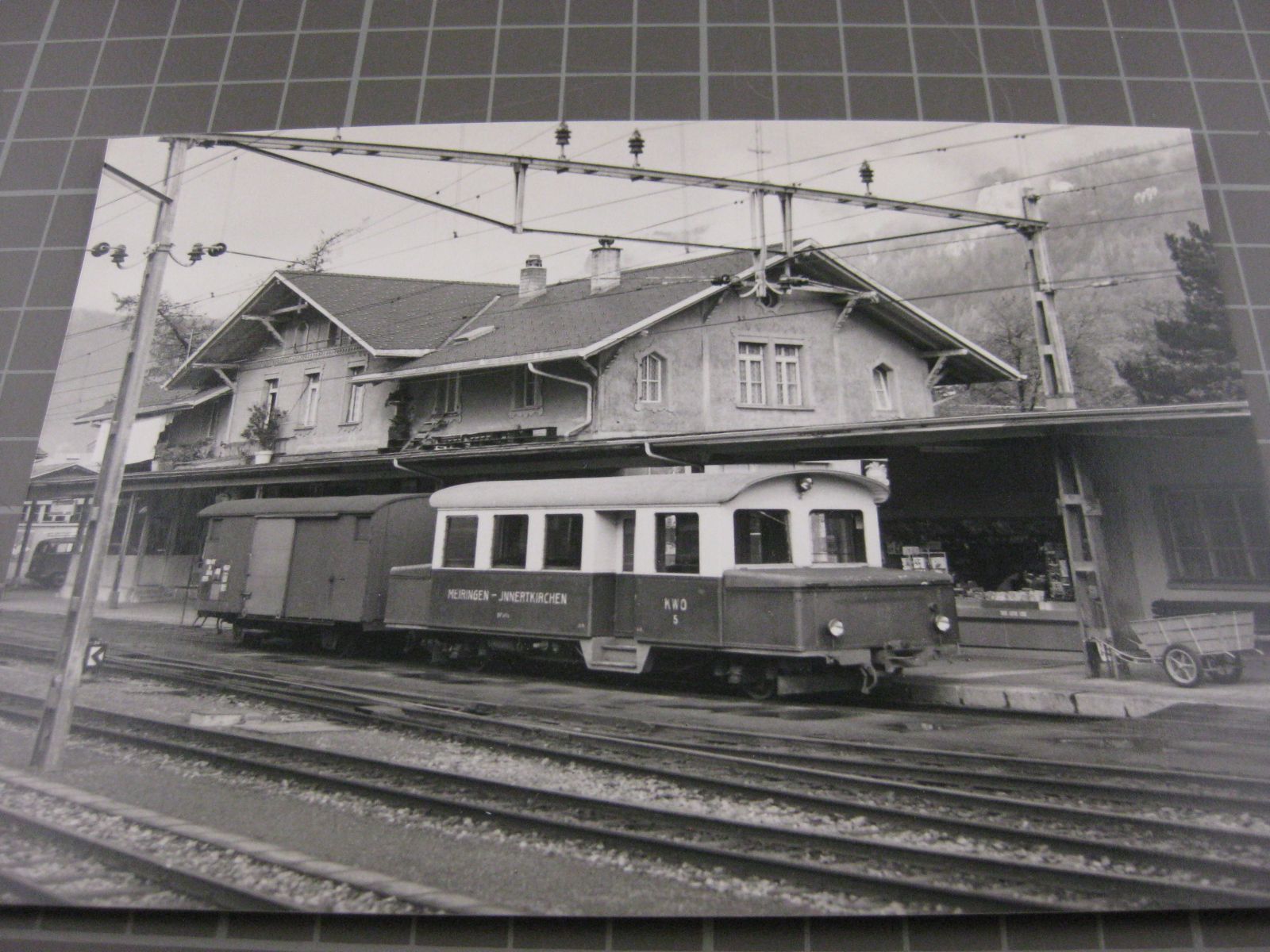 Cartoline postali: Meiringen mit Zug – Usato da Malters venduto da Marosko
