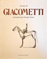 Giacometti Dessins, Giorgio Soavi, Seltenes Buch! Top!