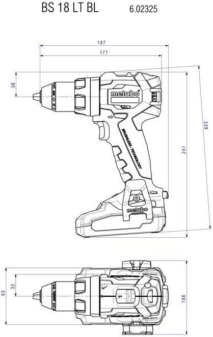 Bohrmaschinen: Metabo Akku-Bohrschrauber BS 18 LT BL – Neu und originalverpackt aus Bottighofen von zaap 2