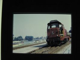 Dia: SBB Bm 4/4 Kleinhünigen Hafen 1974