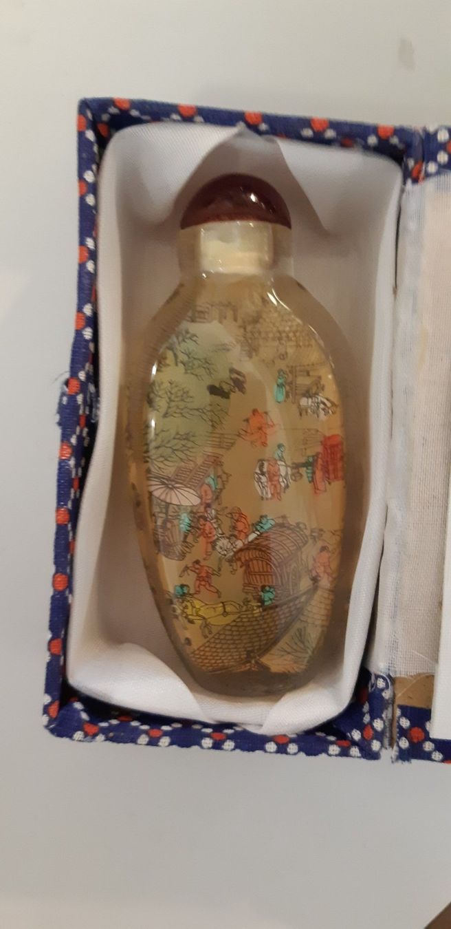 Flaconi: Chinesische  Snuff Bottle - innen handbemalt! – Usato da Stetten AG venduto da Brissago25 1