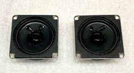 2x Haut-parleur large bande 2", 8 ohms, 4W RMS FRWS 5 2210