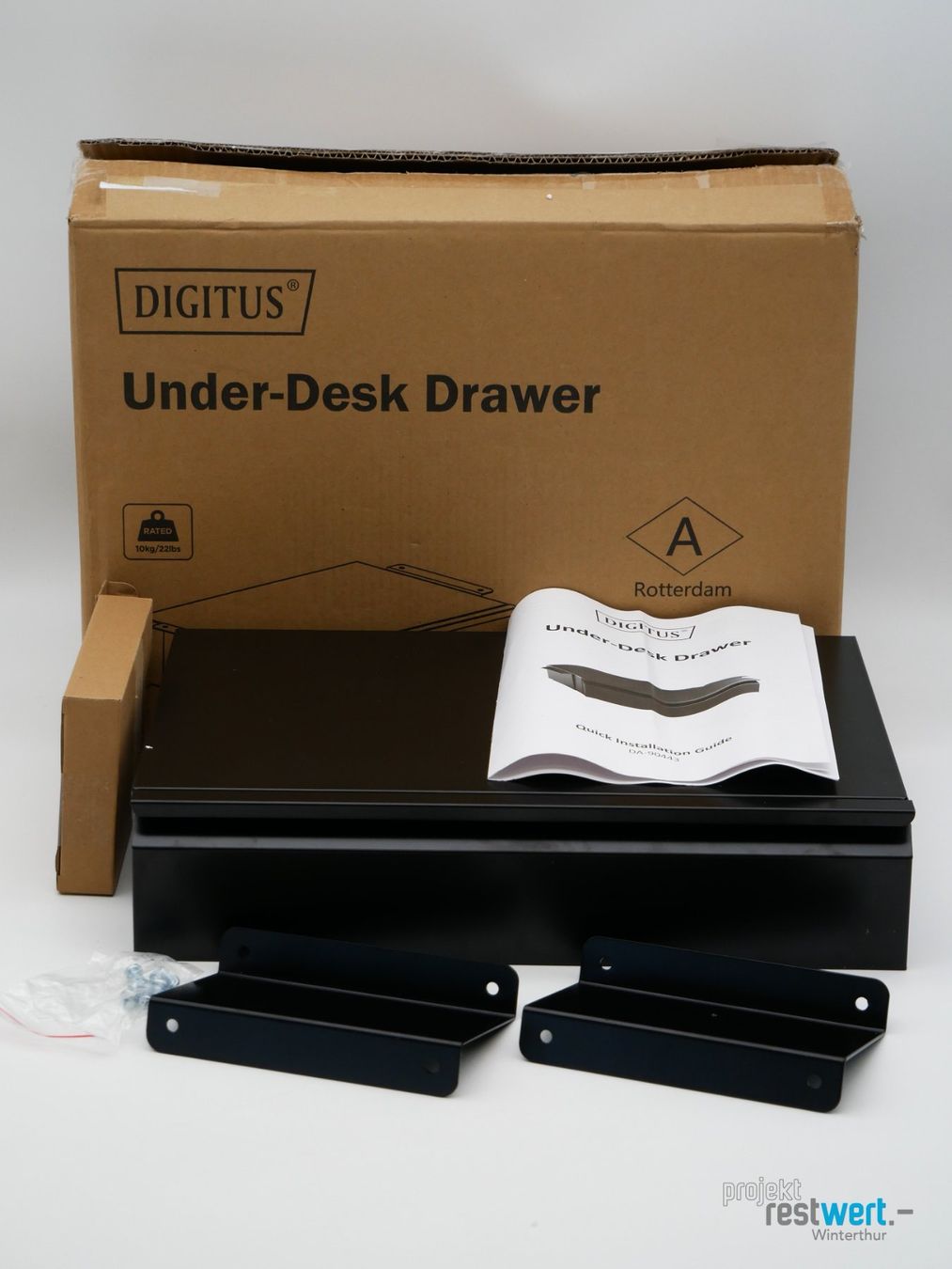 Racks & Cavalletti: DIGITUS Unterbauschublade – Nuovo (secondo la descrizione) da Winterthur venduto da Restwert_Winterthur