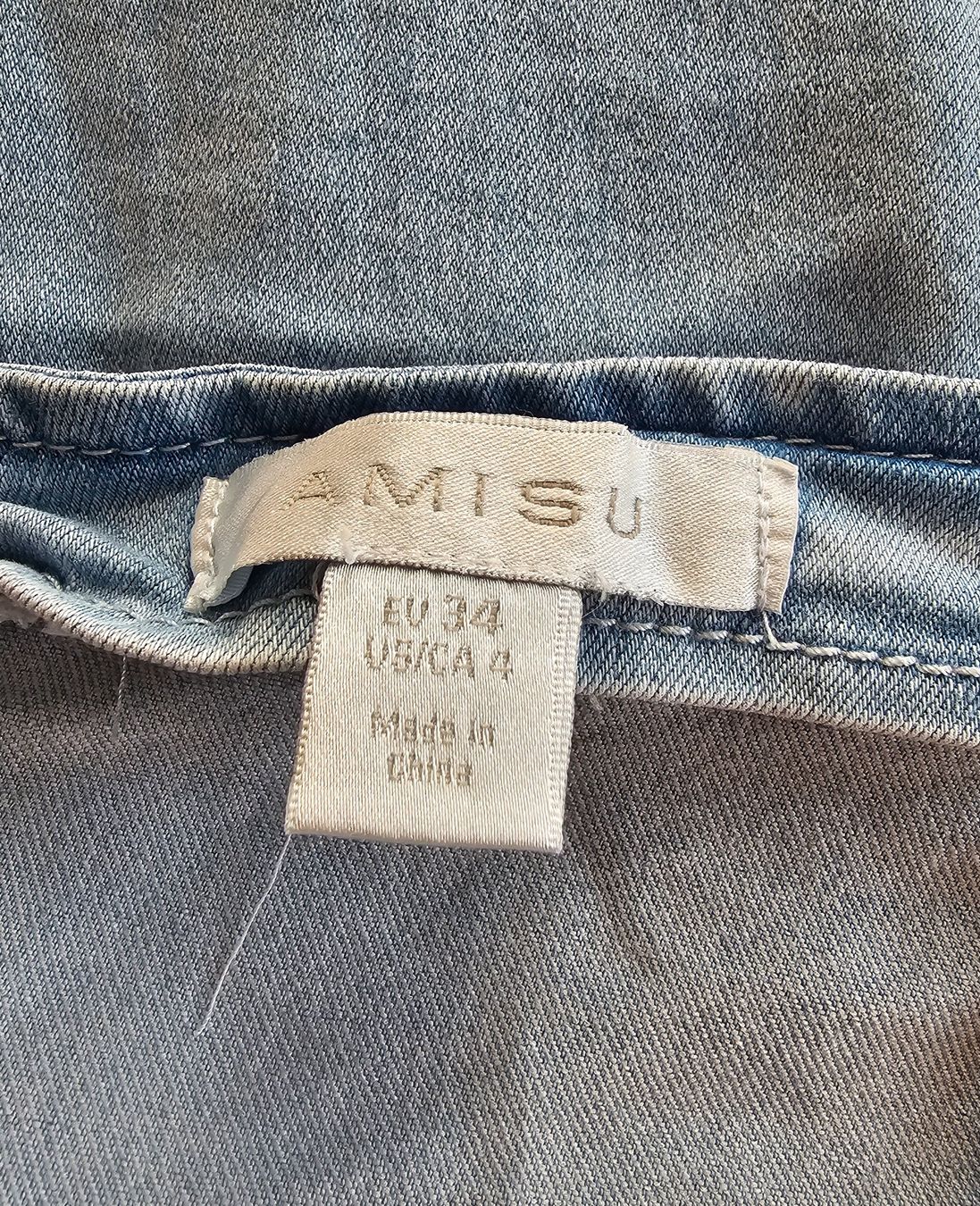 Vestiti: leichtes Jeans Kleid von AMISU Gr. 34 – Usato da Füllinsdorf venduto da Sunnebliemli7 2