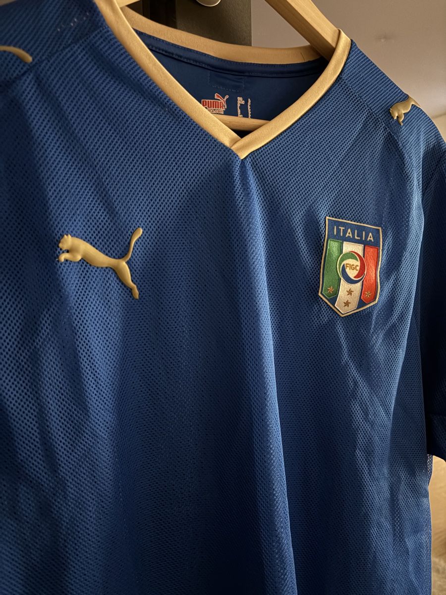 Puma Canottiere & Pantaloni: Original Italia 2008 Trikot L – Usato da Pully venduto da FunkyGames 1