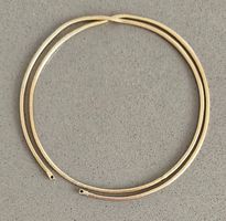 Lange Schlangenkette ohne Verschluss, 83 cm, fairer Versand