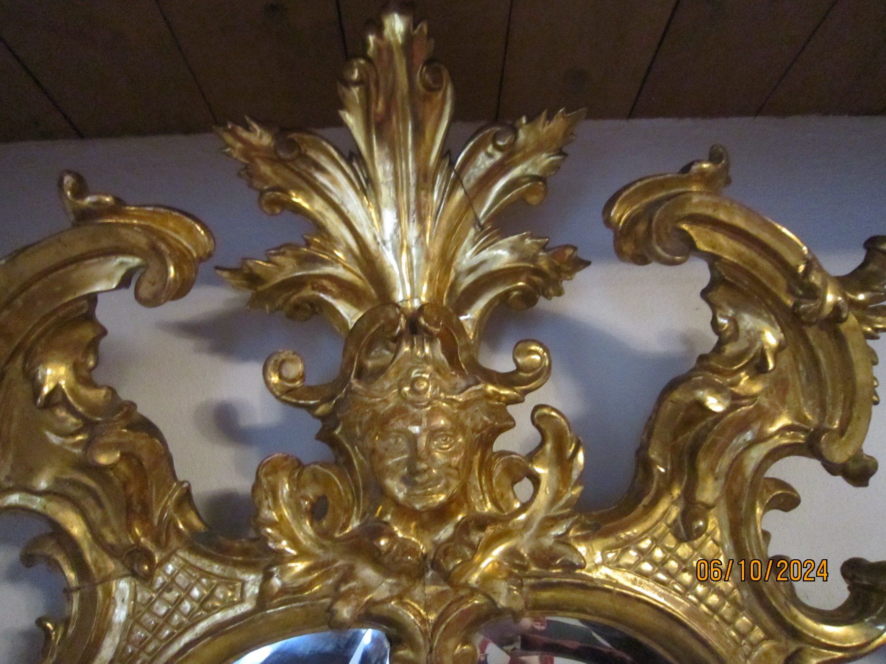 Specchi: Barockspiegel um 1740 – Usato da Lengnau AG venduto da Daenkelbach 1