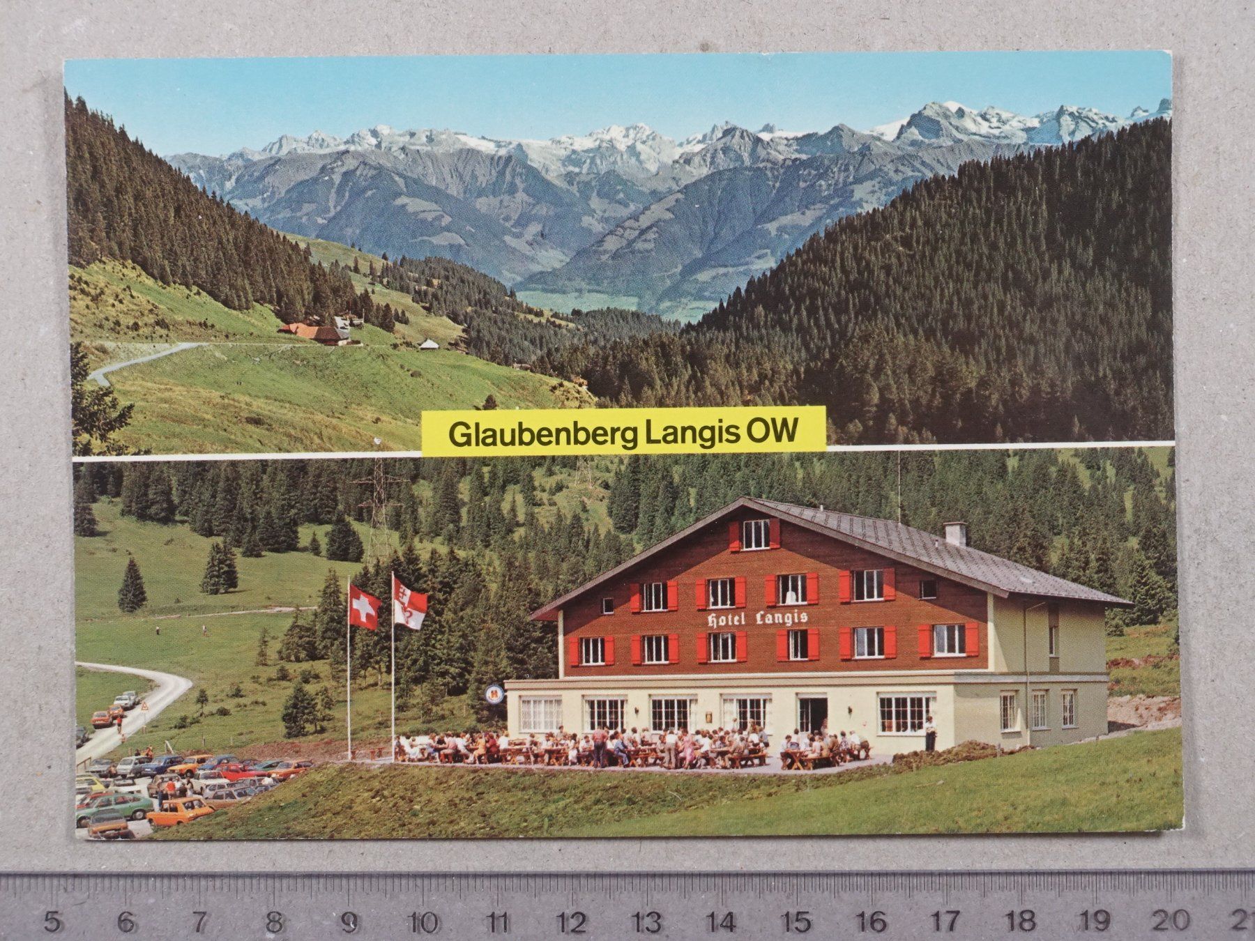 Cartes postales: Glaubensberg Langis, Feldpost – D'occasion à Lenzburg par fh1