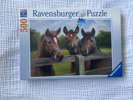 Ravensburger Puzzle 500 Teile Pferde neuwertig