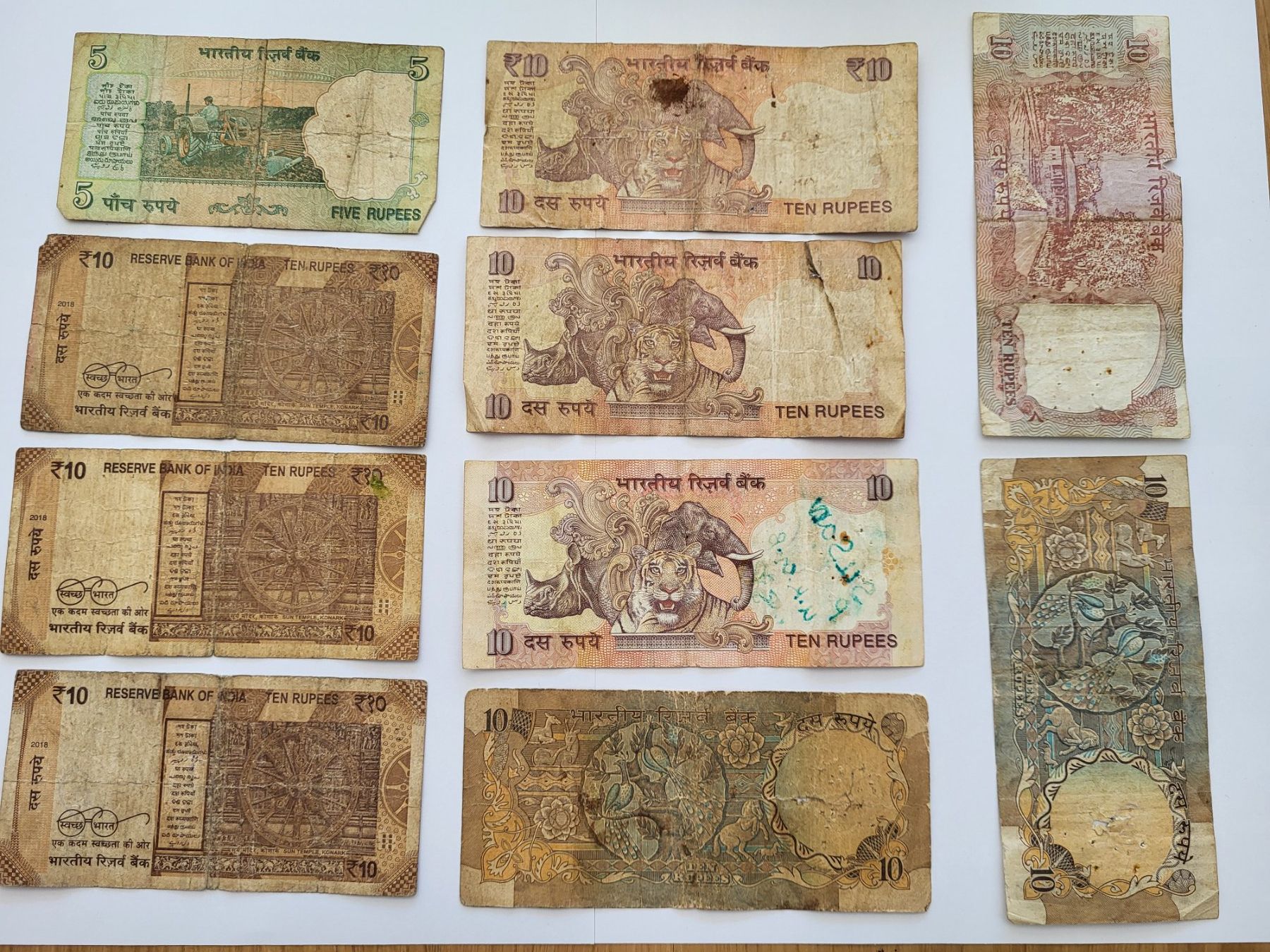 Banconote: Banknoten aus Indien – Usato da Pravidondaz venduto da LVtik 4