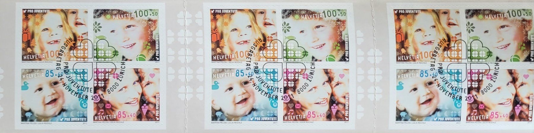 Tutti i francobolli: Carnet De Timbre /  Markenheftchen  Pro Juventute 2011 – Usato da Biel/Bienne venduto da Destockweb