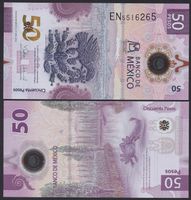Mexiko 50 Pesos UNC 2025 Commemorative