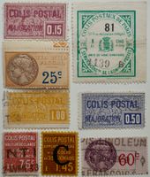 Kleinlot Postpaketmarken/Fiscalmarke ab 1918