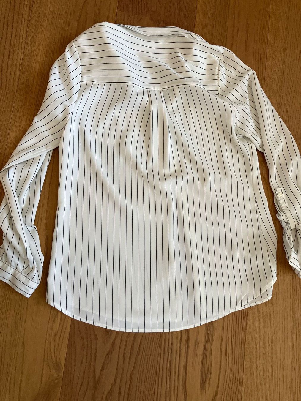 Tally Weijl Blusen: Bluse gestreift weiss schwarz Grösse L – Gebraucht aus Unterägeri von Bettsofa123 4