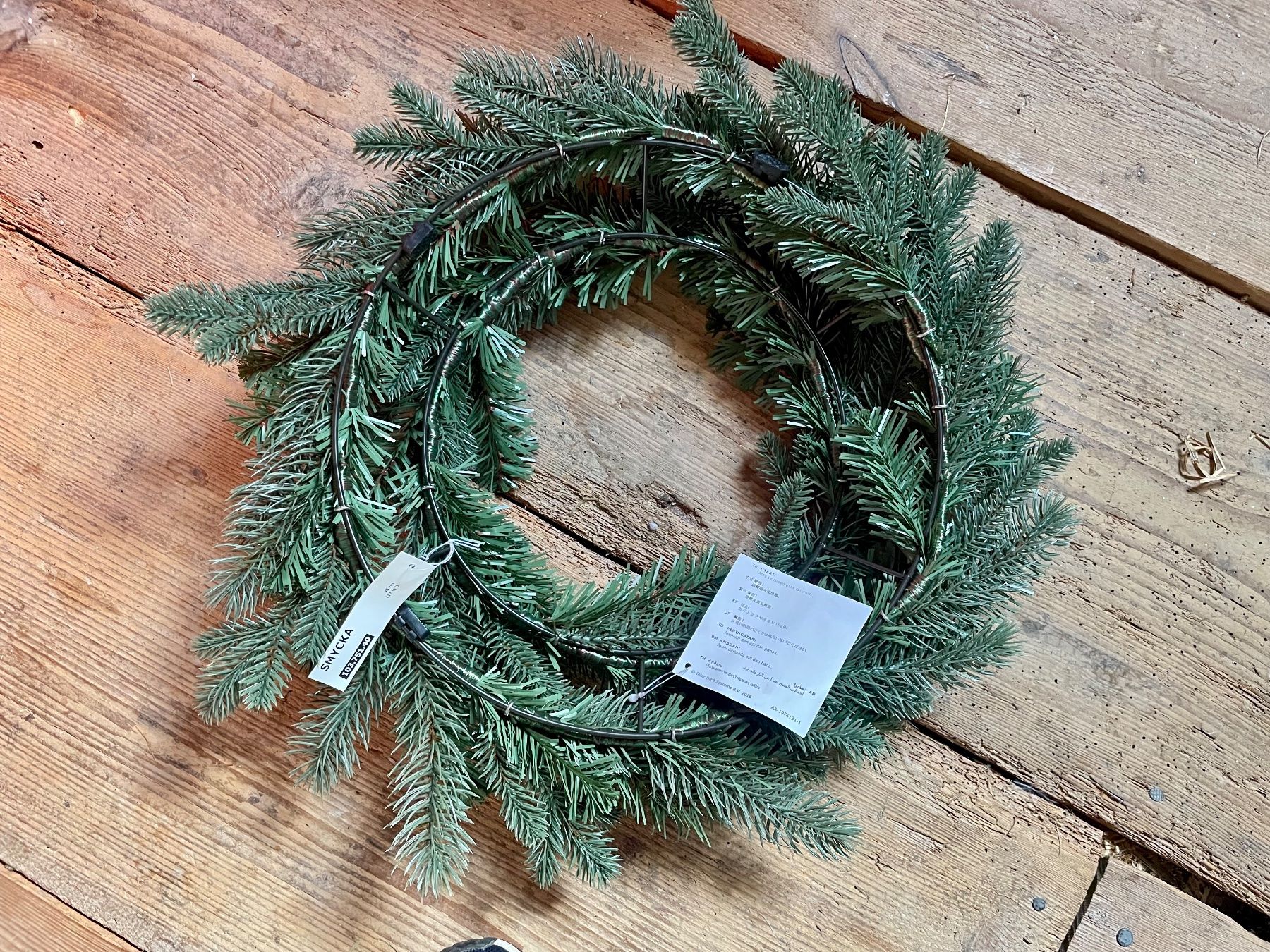 Ikea Alle Dekorationen: Ikea Smycka Tannenkranz Advent Weihnachtskranz – Neu (gemäss Beschreibung) aus Hellikon von Giojo 1