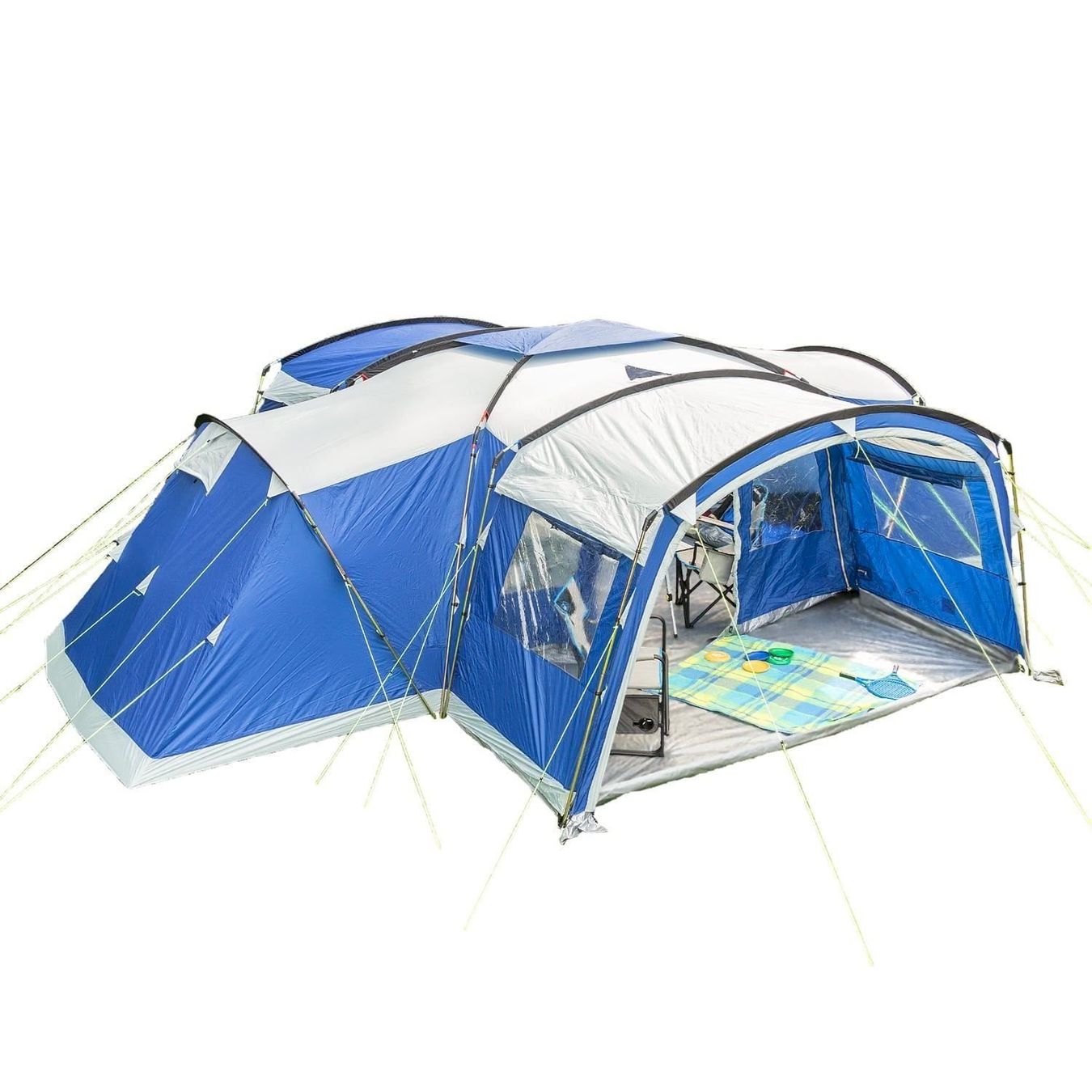 Tende : Skandika Nimbus 12 Sleeper Protect blau – Nuovo e nell'imballaggio originale da Bottighofen venduto da zaap