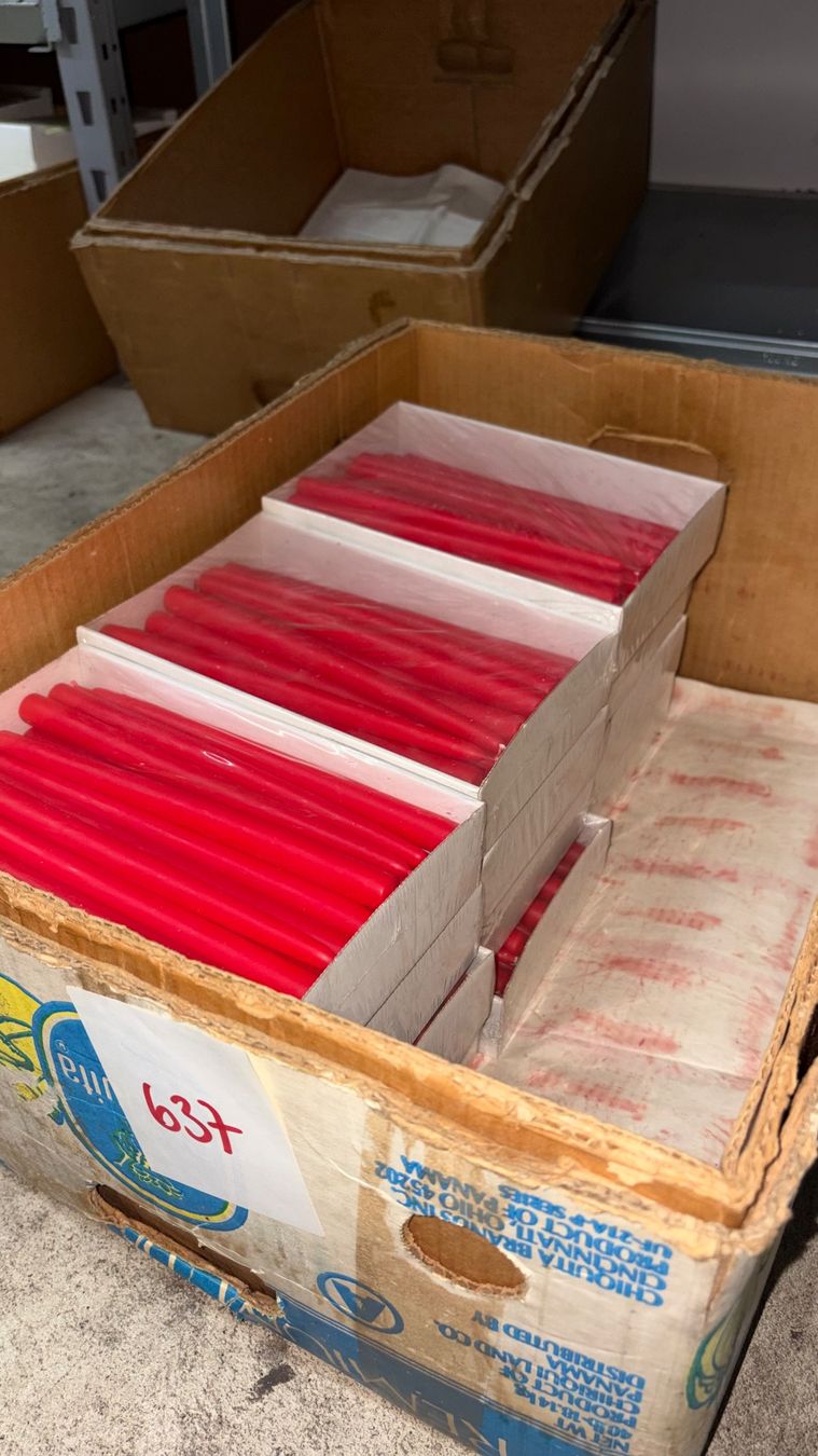 Candele: 637 Posten Kerzen aus Liquidation – Nuovo (secondo la descrizione) da Derendingen venduto da Meisterstuecke 1