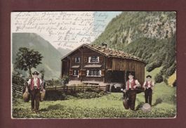 BAUERNHAUS und Bauern - 1903