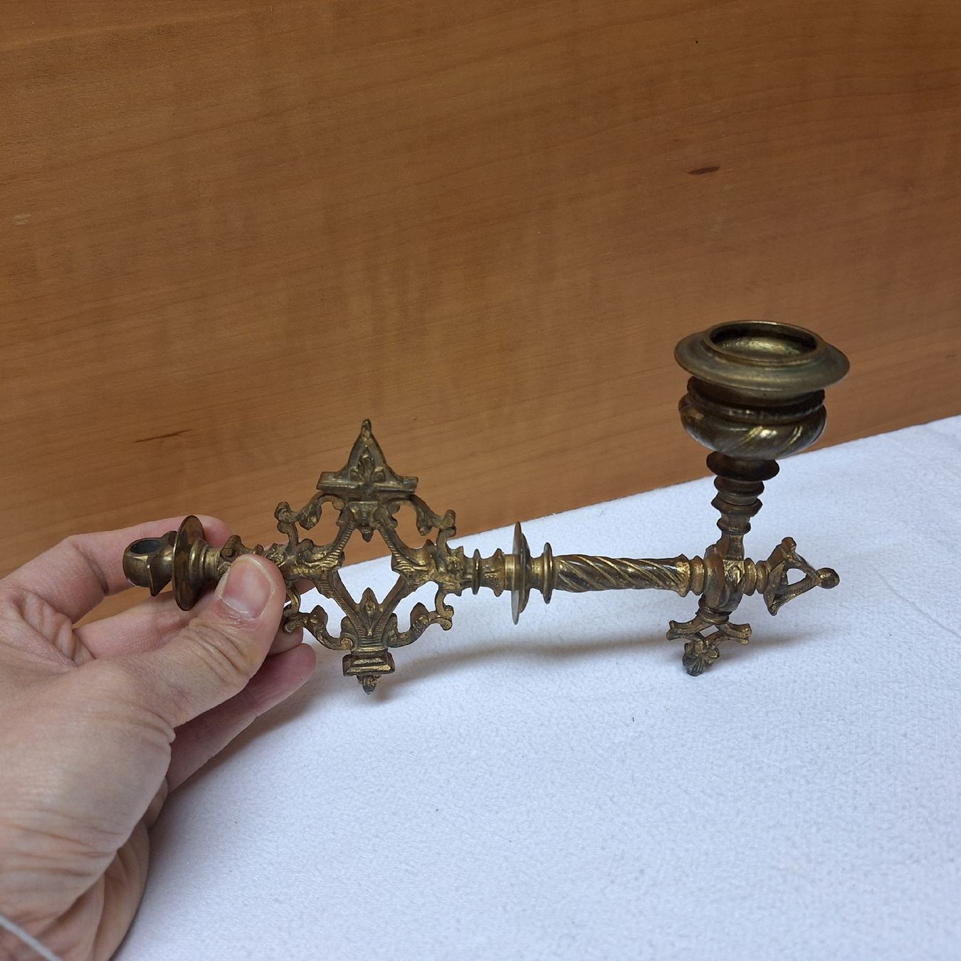 Portacandele: Versand möglich! Teil eines Wandhalter Kerzenständers – Usato da Winterthur venduto da Goldpipau 7