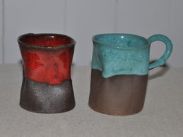 Keramik Tasse & Becher, handgemacht, Kunsthandwerk