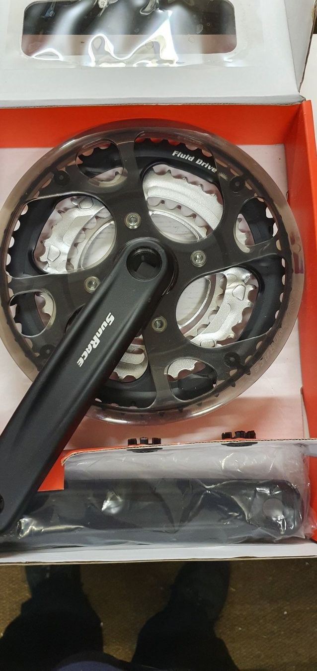 Pezzi di ricambio: SunRace Kurbel Neu – Nuovo e nell'imballaggio originale da Burgdorf venduto da schlange034