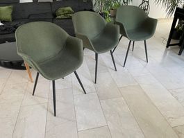 3 Schalenstühle