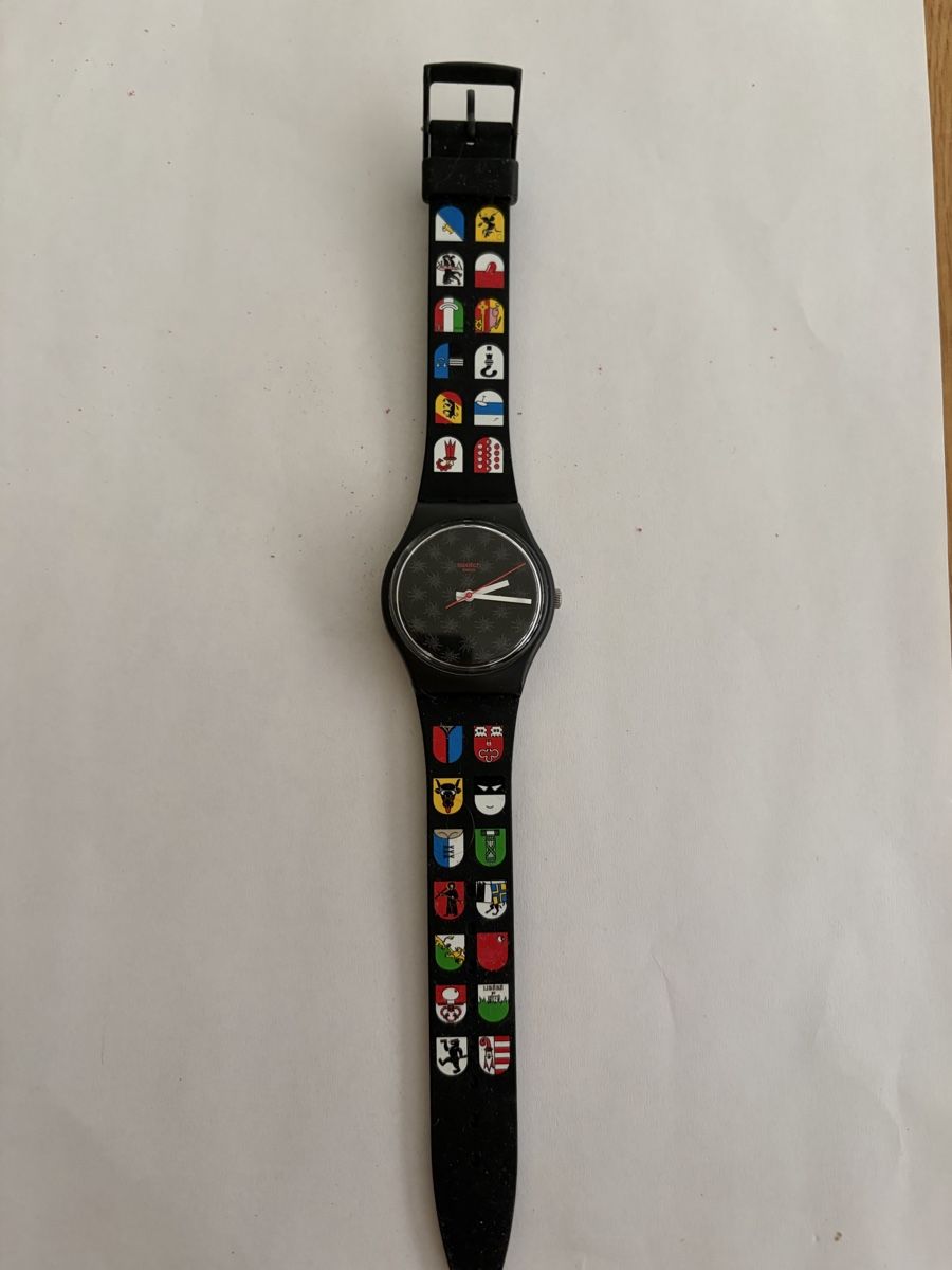 Swatch Uhren:  Montre  Swatch D'Schwizer – Gebraucht aus Echallens von JAR69