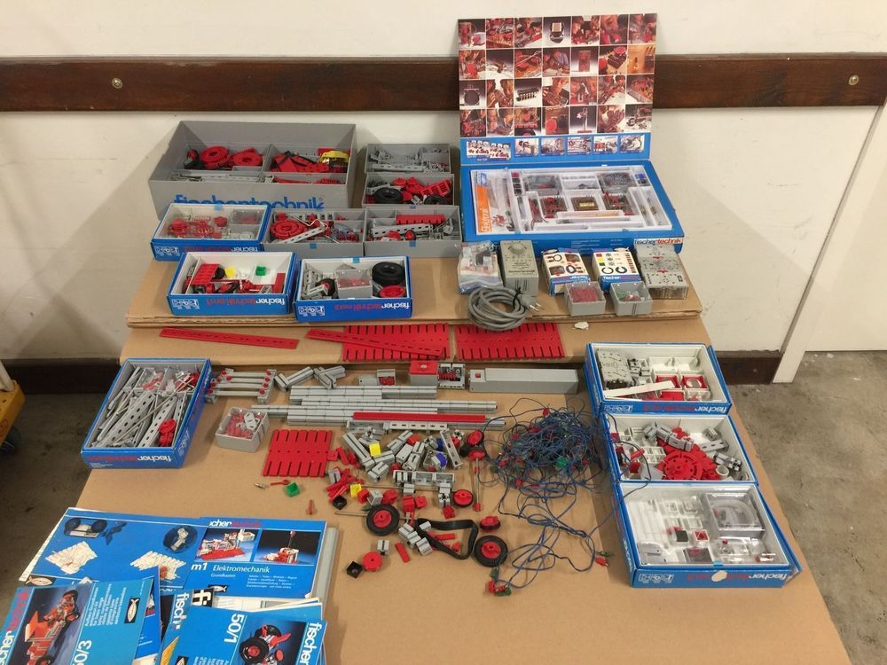 VINTAGE FISCHERTECHNIK GROSSE LOT (Gebraucht) in für CHF 200 – mit ...