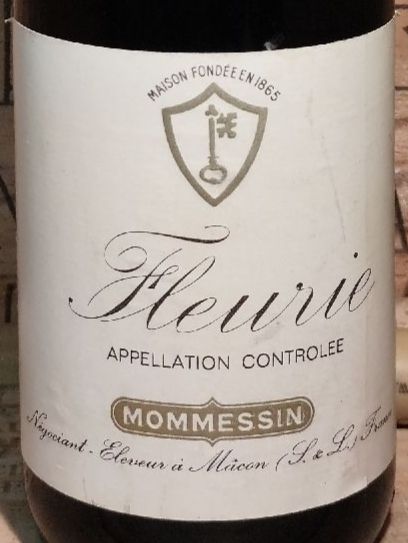 Vino: 1984 Fleurie Mommessin – Nuovo e nell'imballaggio originale da Büsserach venduto da Vintage-vins