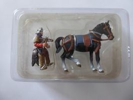 Aktion Mittelalter Ritter, Pferd, Metall, neu