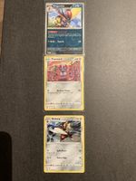 3 Pokémon Karten Kingambit, Bisharp, Pawniard