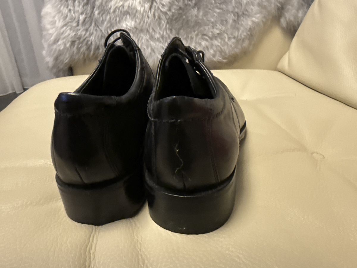 Scarpe da uomo: Herren Lederschuh Grösse 7 schwarz SIOUX – Usato da Grenchen venduto da swiss.antiques 2