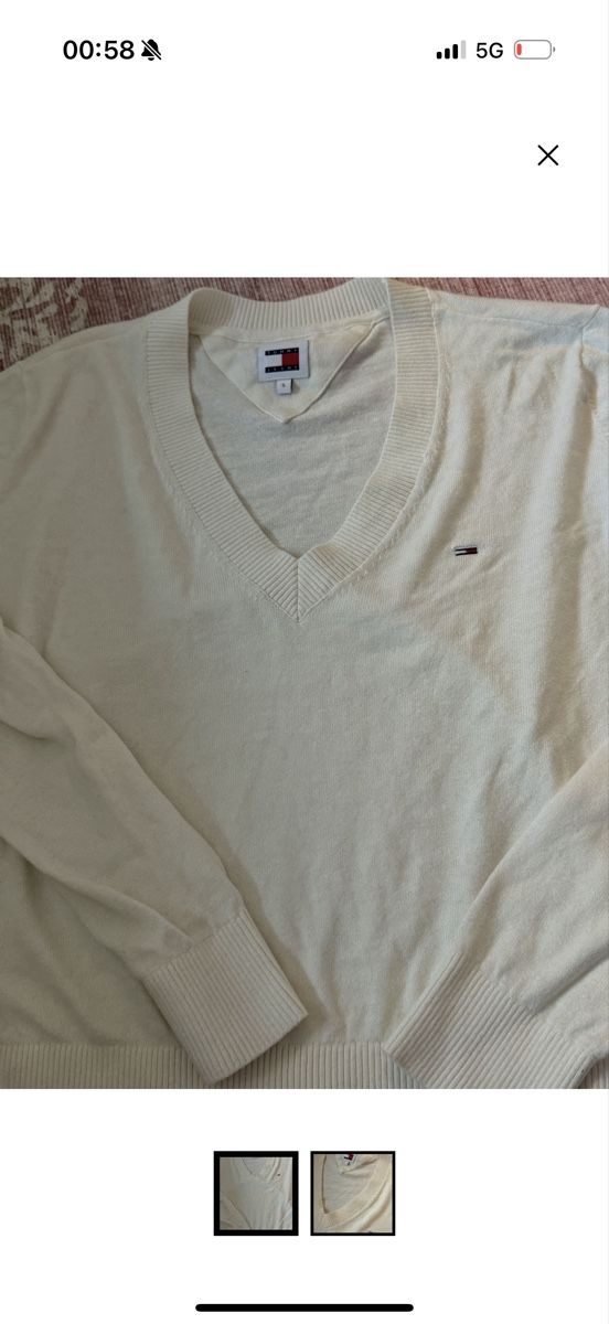 Maglioni & Felpe: Tommy Hilfiger Pullover weiss Grösse S/36 wie neu – Nuovo (secondo la descrizione) da Winterthur venduto da don_5bhy