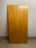 Tischplatte Massivholz inkl. 4 Tischbeine Metall